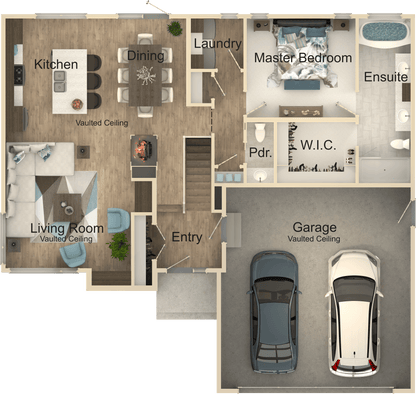 Fort Knox House Kit (1 bed 1.5 bath)