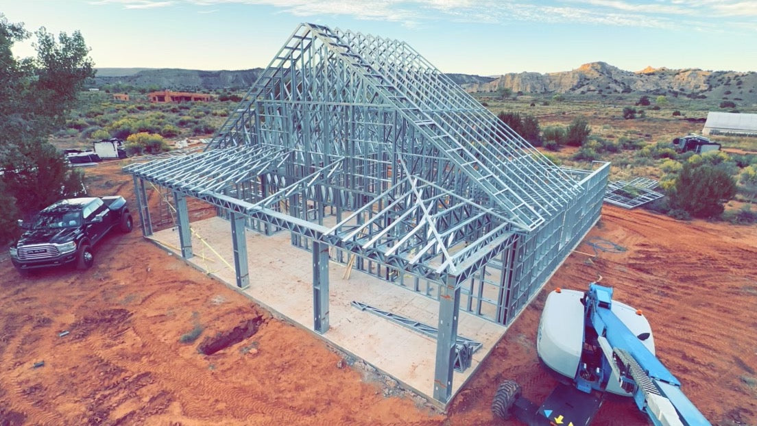 The Whiskey Pine Steel Barndo House Kit