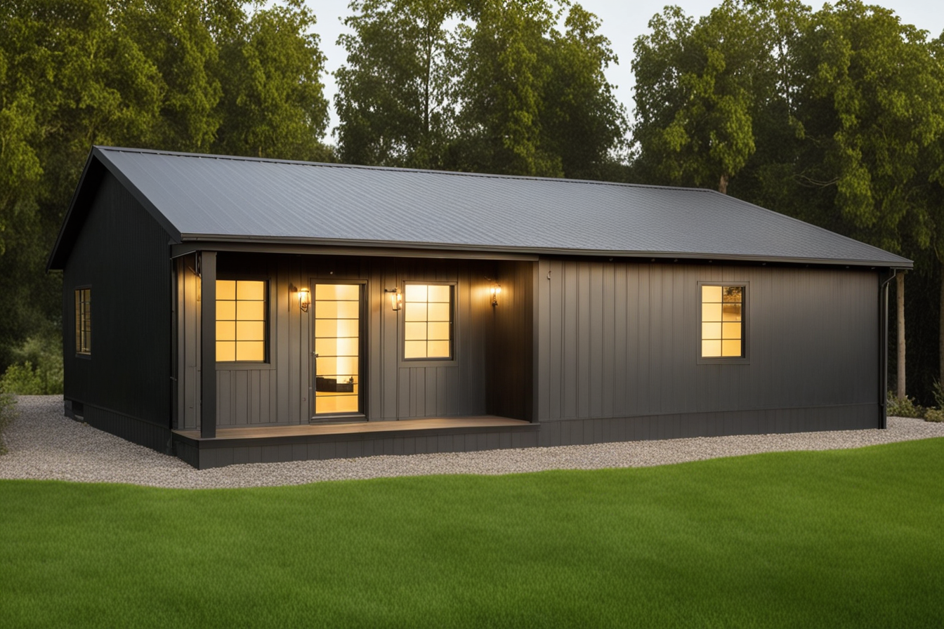 The Blackhaus Affordable House Kit – House Kits, Home Kits, House Plans ...