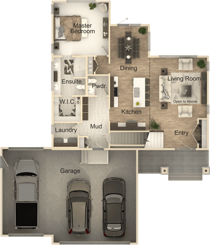 Island Oasis House Kit (4 bed 2.5 bath)