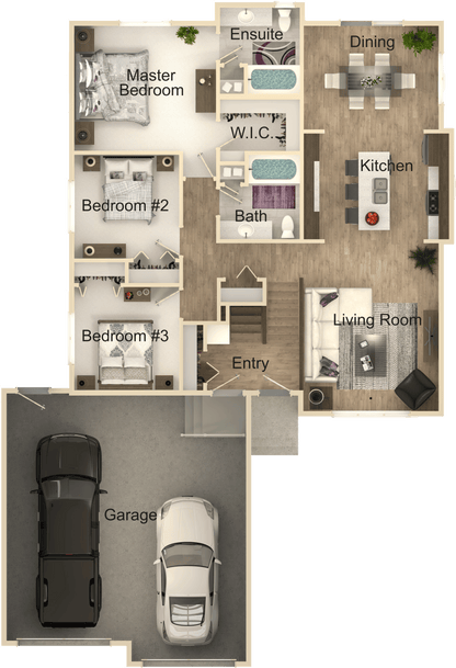 The Maplewood House Kit (3 bed 2 bath)