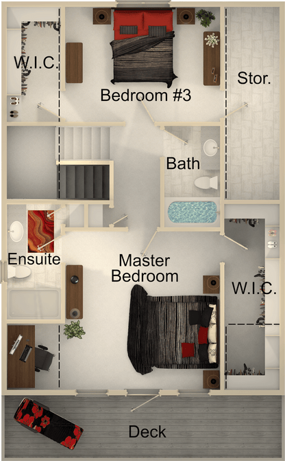 Lagoon Landing House Kit (3 bed 3 bath)