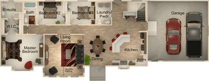 Lakeside Haven House Kit (3 bed 2.5 bath)