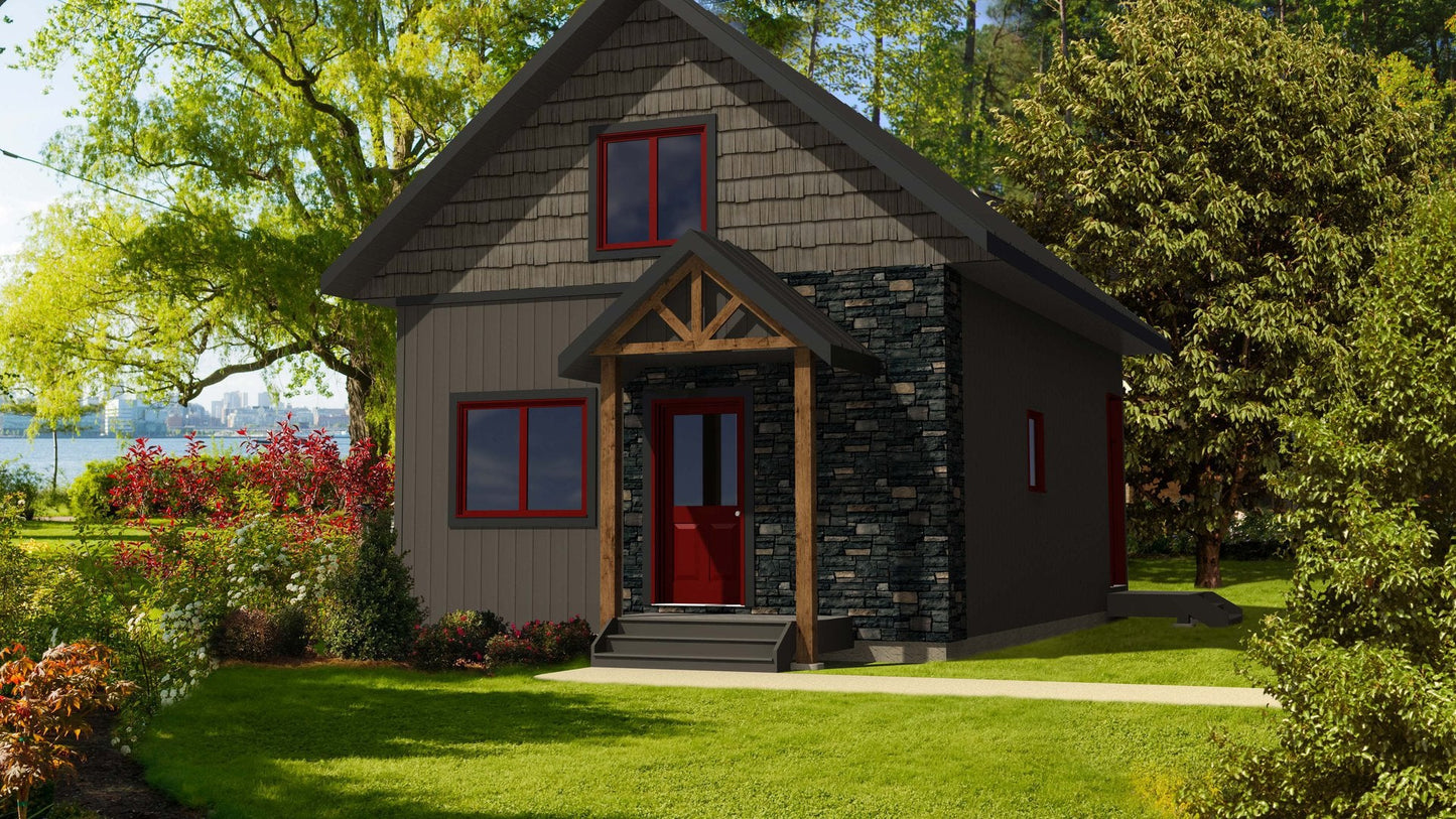 Misty Peak – Panelized SIP Panel House Kit | Energy-Efficient SIP Home Kit