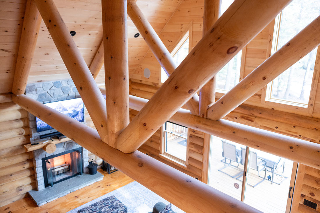 The Mountain Nest Cabin – Luxury Log Home Kit *