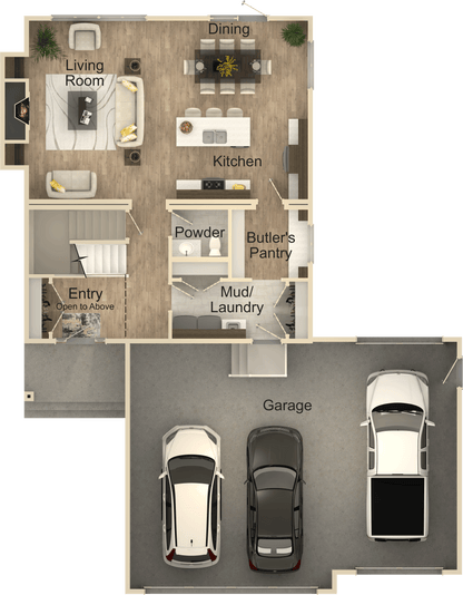 Overlook Ridge House Kit (3 bed 2.5 bath)