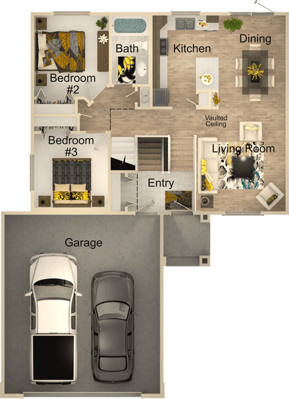 River Ridge House Kit (3 bed 2 bath)