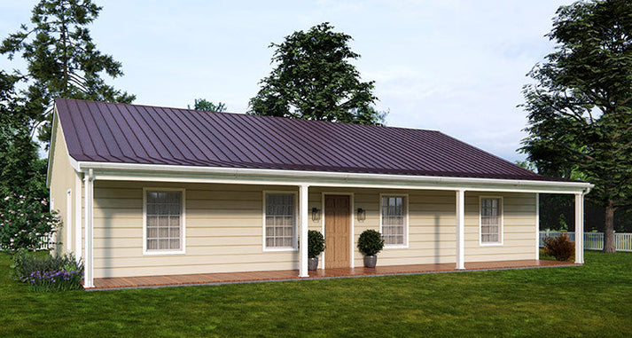 The Countryside Ranch Affordable House Kit – House Kits, Home Kits ...