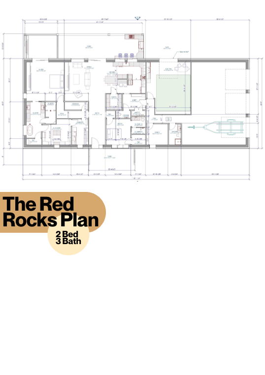 Red Rocks Blueprints Red Rocks Barndominium House Kit – House Kits, Home Kits, House Plans ...