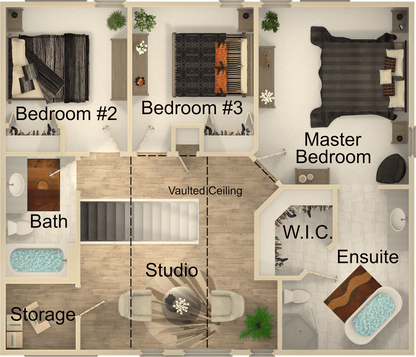 Seabreeze Sanctuary House Kit (3 bed 2.5 bath)