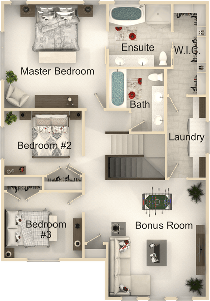 The Sedona House Kit (3 bed 2.5 bath)