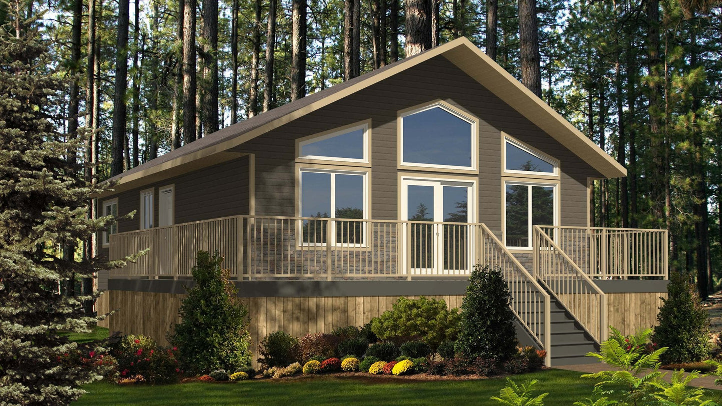 Silver Birch – Panelized SIP Panel House Kit | Energy-Efficient SIP Home Kit