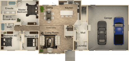 Timber Ridge Retreat House Kit - Home Kit