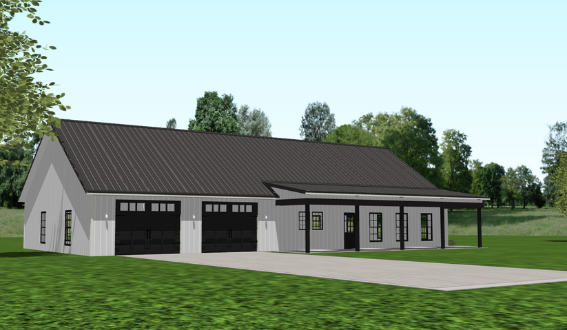 The Trailblazer Affordable House Kit – House Kits, Home Kits, House ...